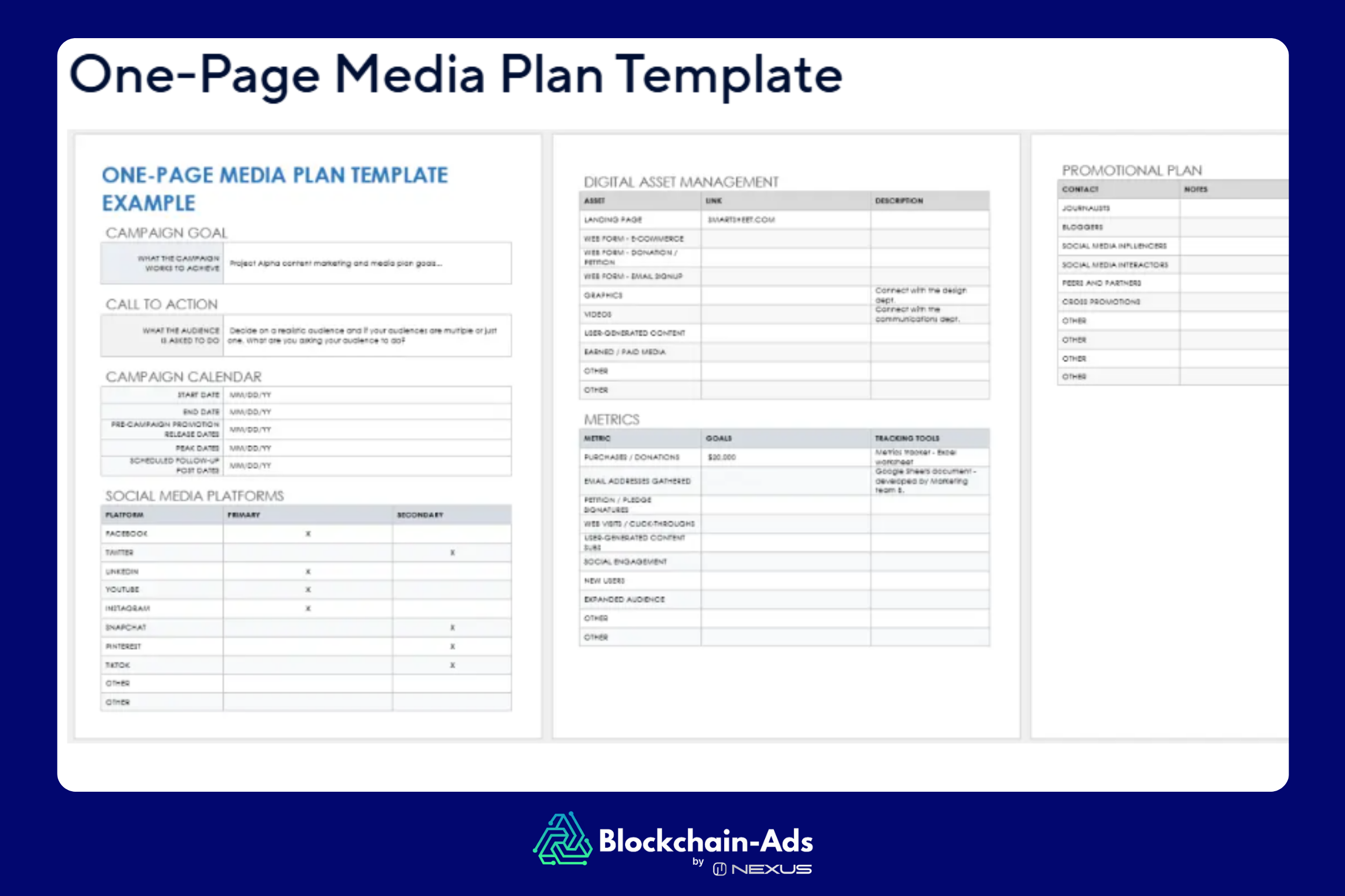 Comprehensive Media Buying Plan Template + StepbyStep Guide